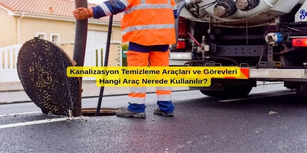 Kanalizasyon Temizleme Araçları ve Görevleri: Hangi Araç Nerede Kullanılır?