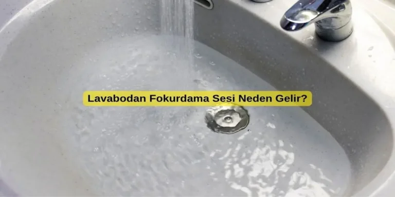 Lavabodan Fokurdama Sesi Neden Gelir?